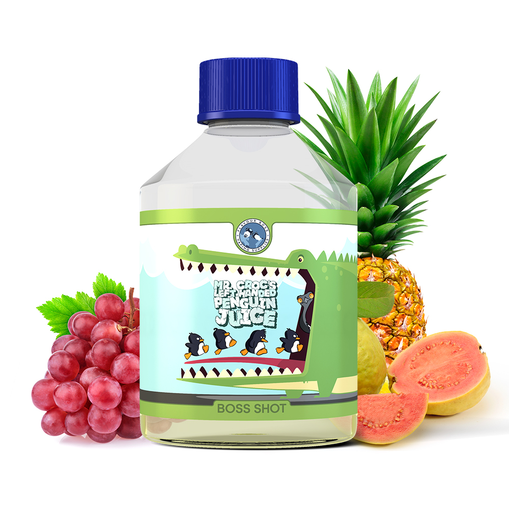 Mr. Croc's Left Handed Penguin Juice Boss Shot by Flavour Boss - 250ml